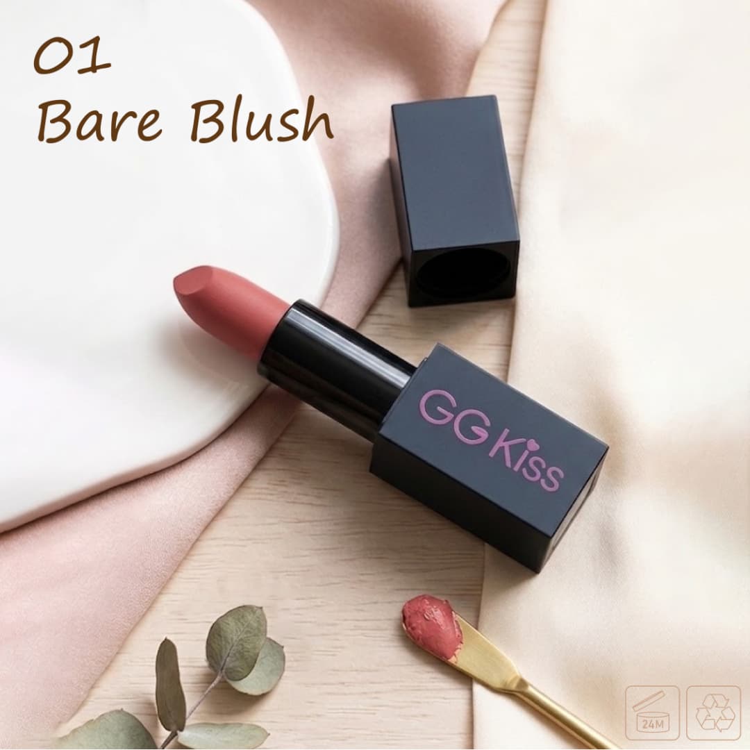Home ggkiss lipstick 01 bare blush