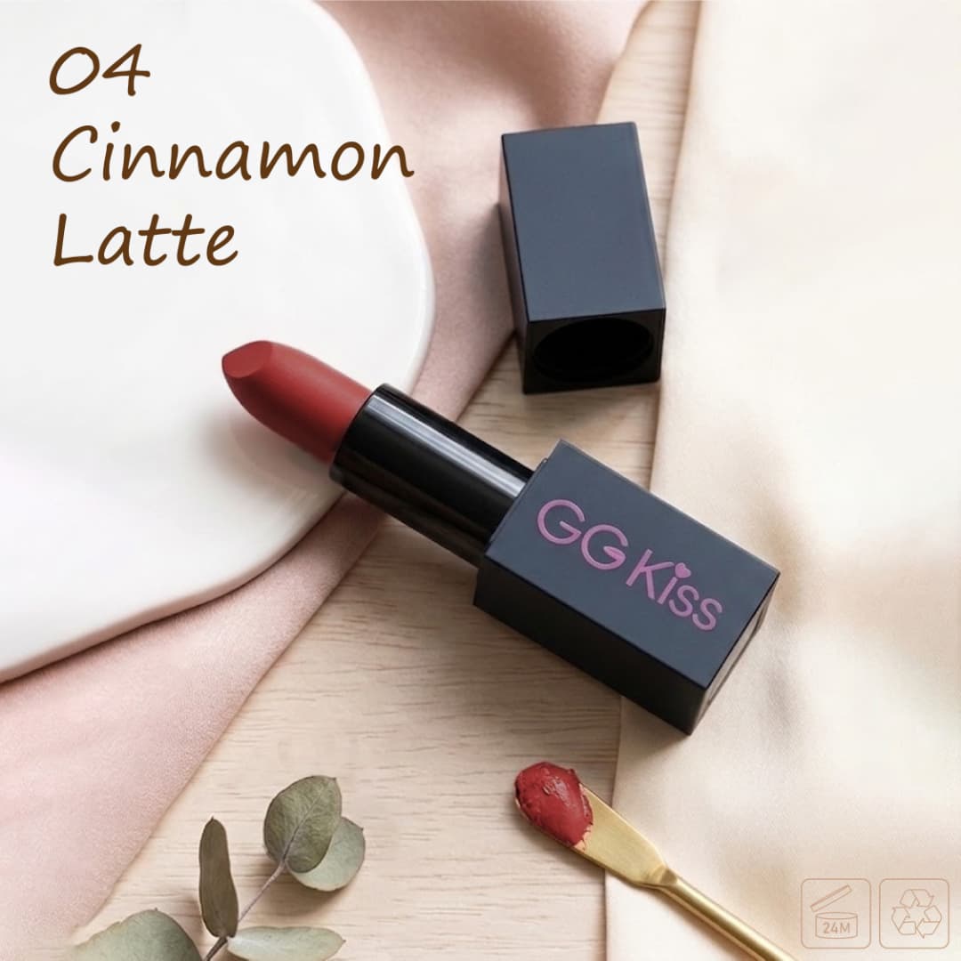 Home ggkiss lipstick 04 cinnamon latte